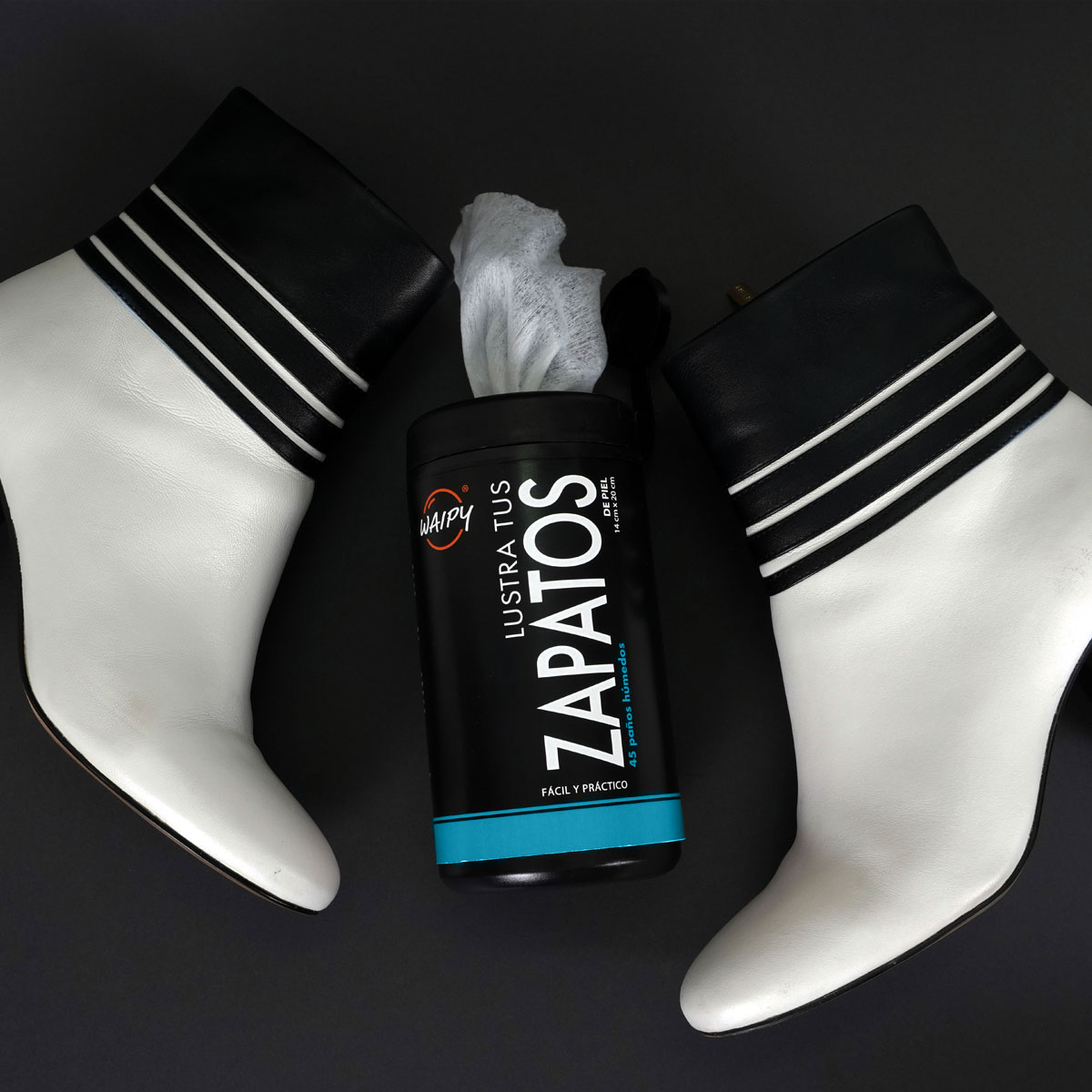 Bote Lustra tus Zapatos